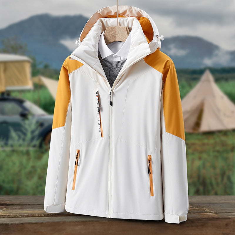 Outdoor Shell Jacket Men's Single Layer Spring And Autumn