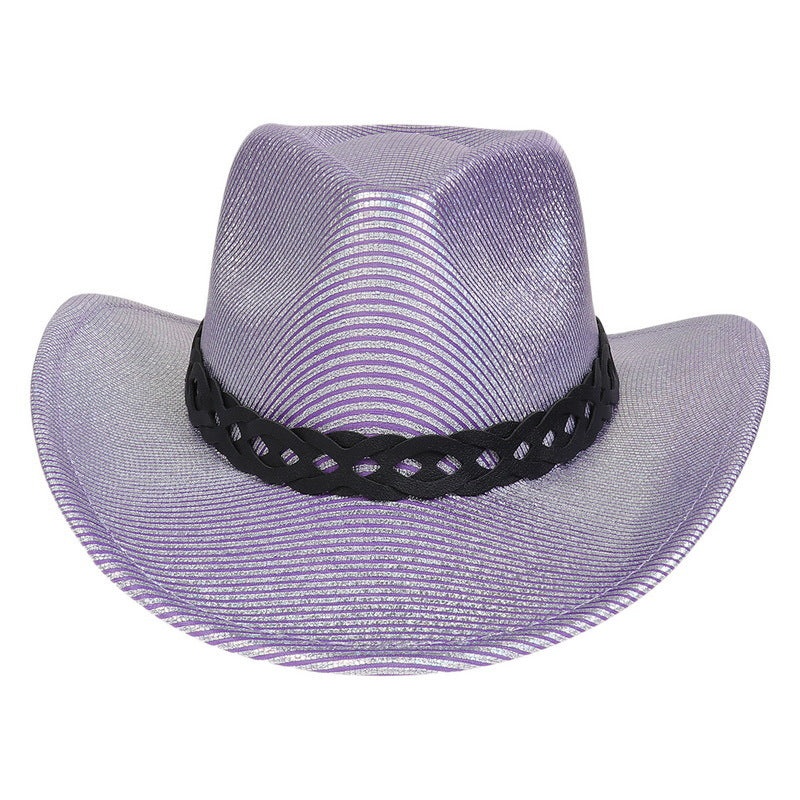 Perlemors Cowboyhat Bold Fest Topper Performance Rekvisitter Kasket