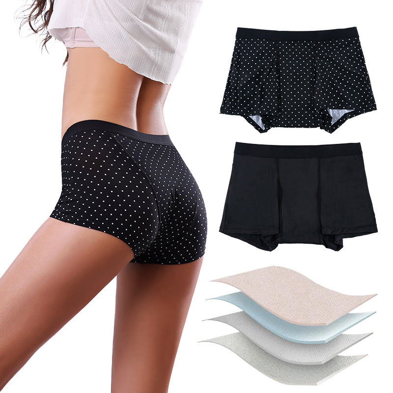 Women's Fashion Simple Four-layer Leak-proof Sanitary Napkin Menstrual Panties
