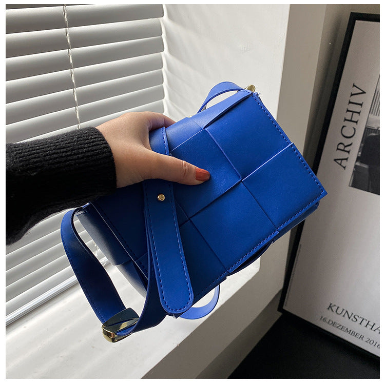 Women's Fashion Simple Woven Single Shoulder Crossbody Bag