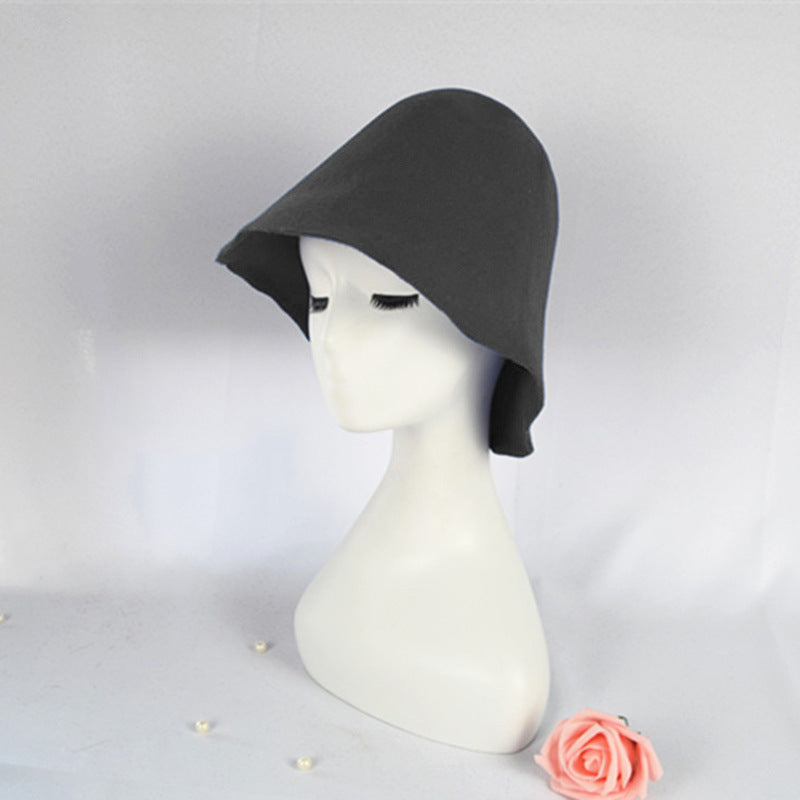 Bell-shaped Woolen Trendy All-match Woolen Hat For Women