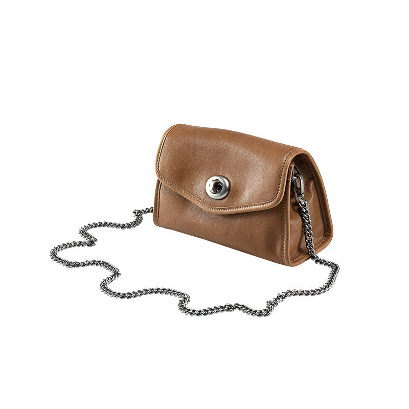 Envelope Package Women's Chain Leather Messenger Bag