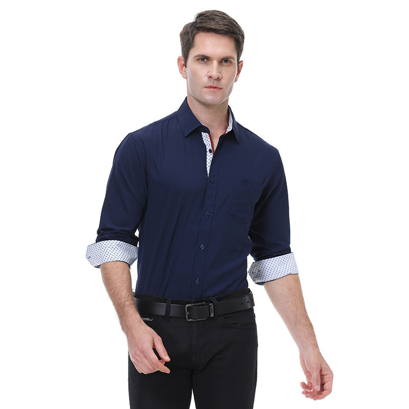 Premium Fashion Men's Shirt Business Long Sleeve