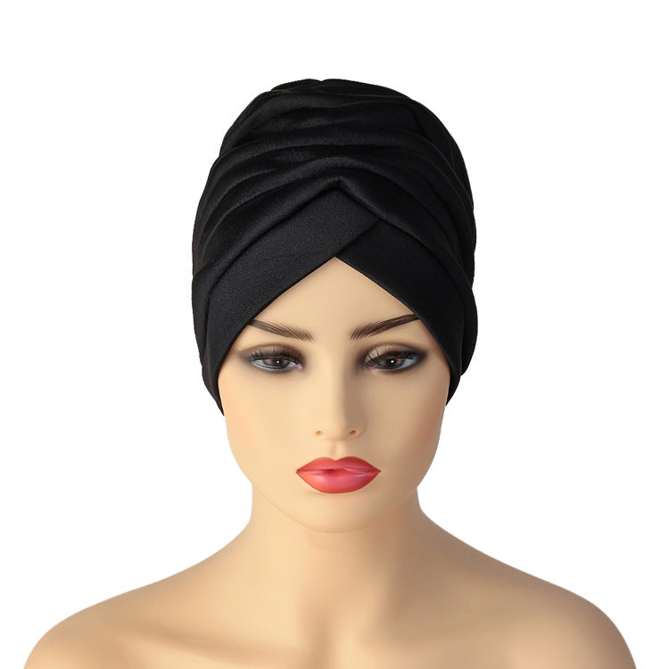 Spring New Space Layer Muslim Indian Baotou Hat