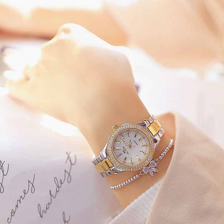 Watch Chain Watch Women's Full Of Diamonds
