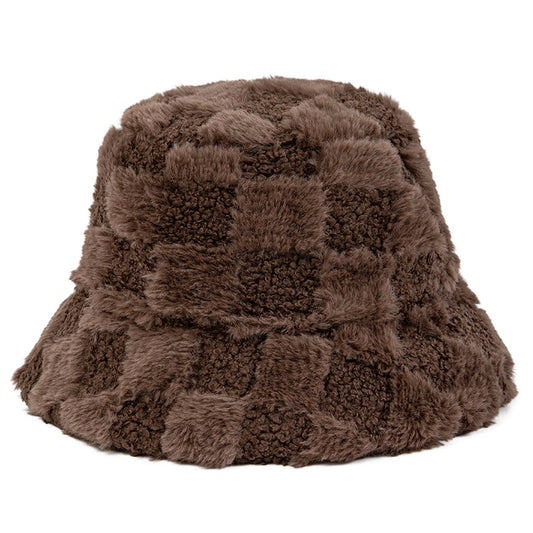 Autumn And Winter Lambswool Fisherman Basin Hat