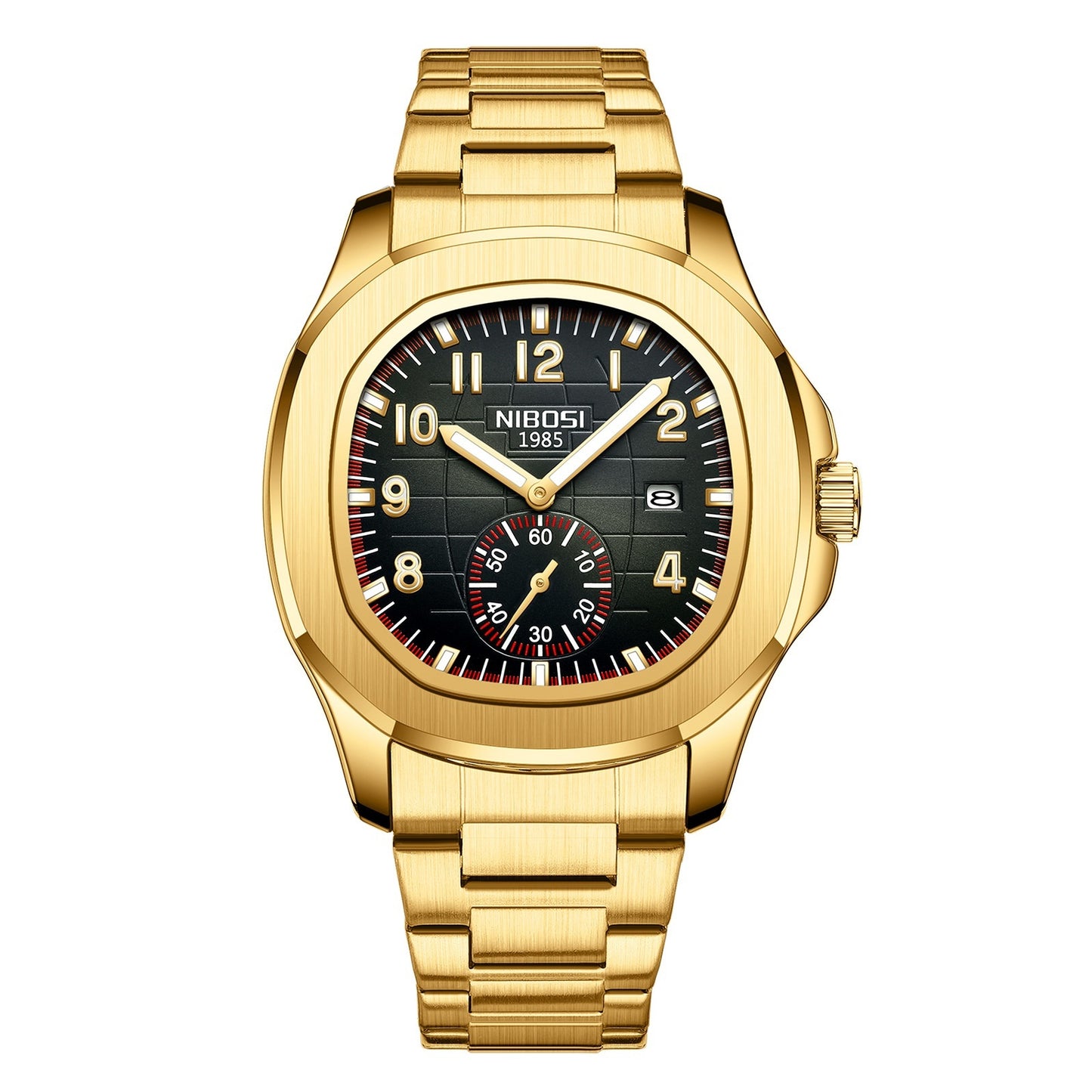 Multifunctional Men's Quartz Luminous Waterproof Cross-border Watch