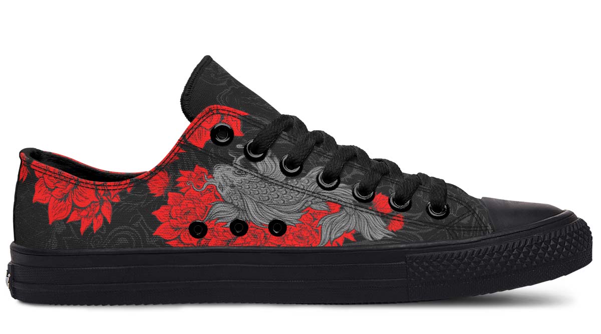 Fashion Print Couple Low-Top Canvas Shoes