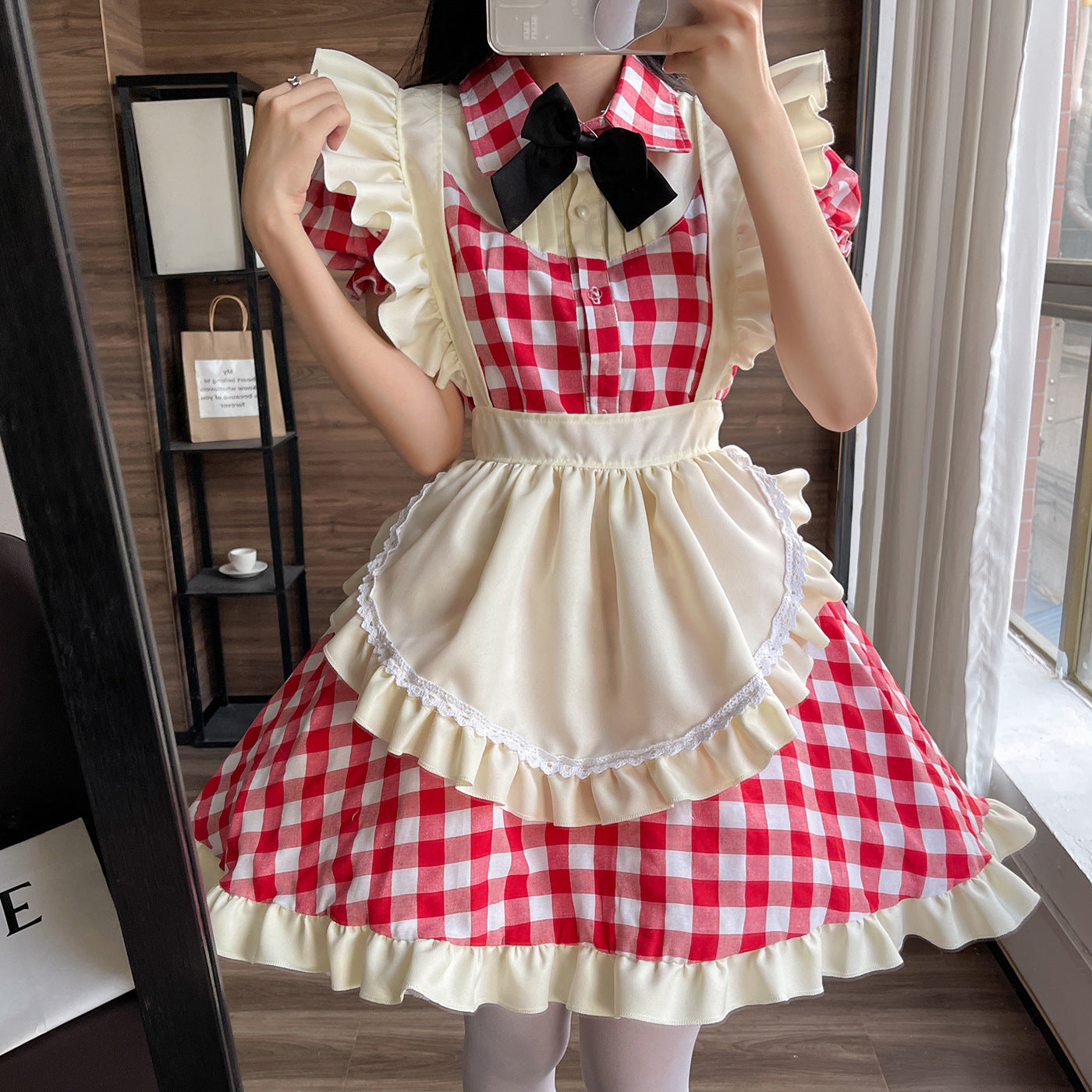 Lolita Maid Costume Cosplay Uniform Dress