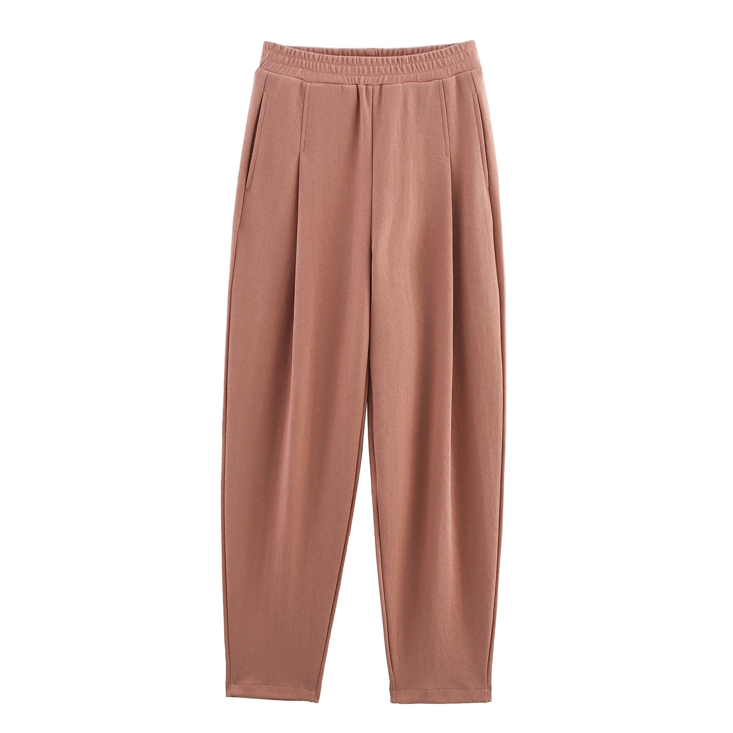 Washed Double-sided Cloth T-shirt Washed Pleated Pants Two-piece Suit