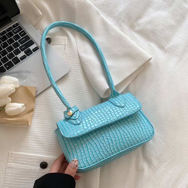 Vintage Women's Bag Fashion Simple Western Style Handheld Single Shoulder