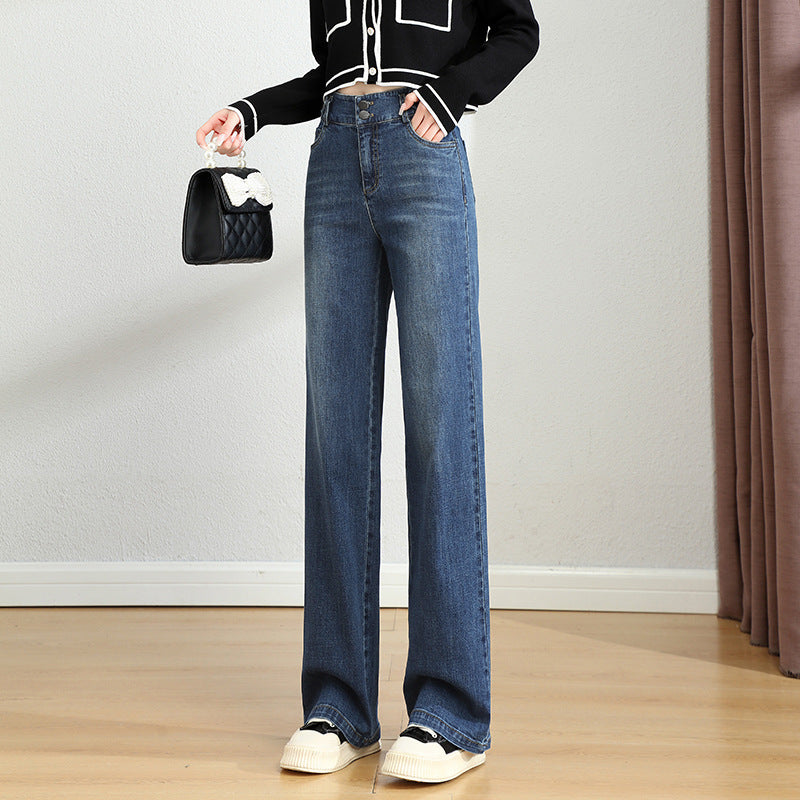 Lige Jeans Stretch Slankende Dame