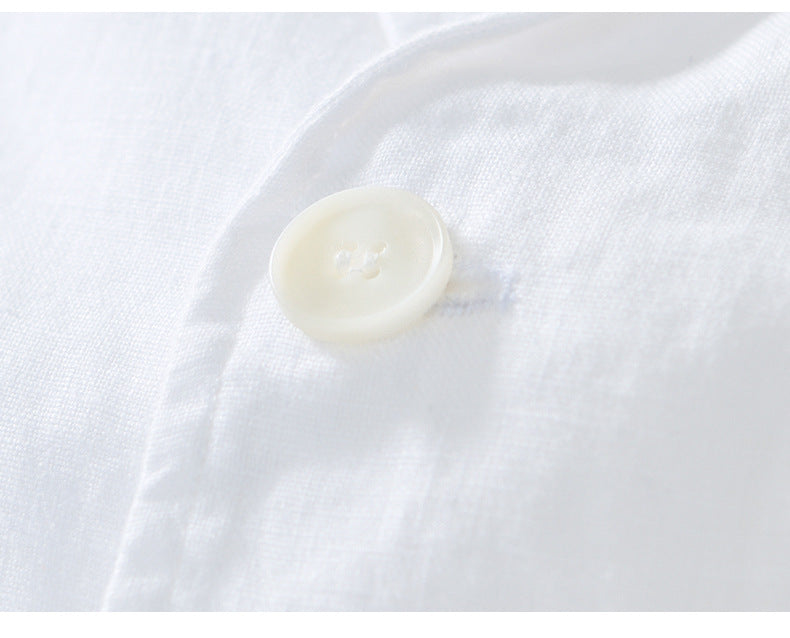 Japanese-style Retro Casual Small Suit Men's Linen