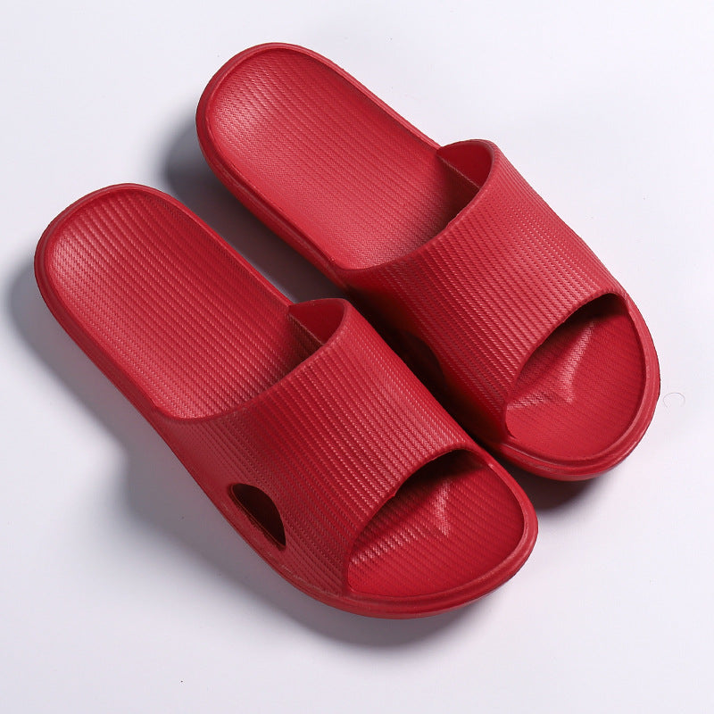 Slippers Home Furnishing Indoor Couples Summer Home Soft Bottom Slippers