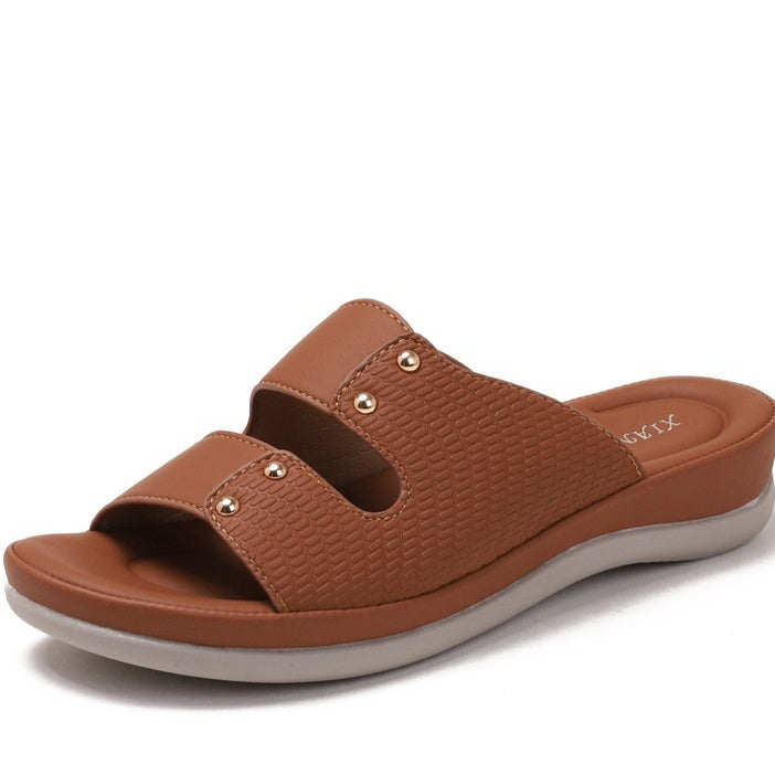 Womens Stylish Bohemian Beach Sandals For Outdoor Wear