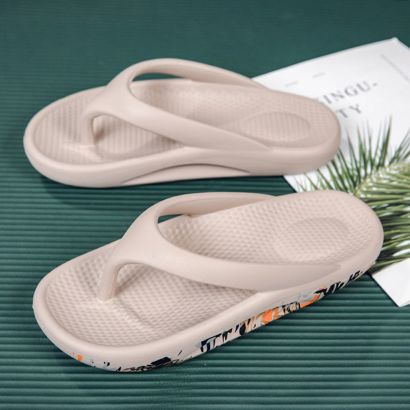 Women's Thick-soled Flip-flops Outdoor Slippers