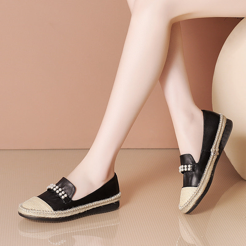 Platform Shoes Large Size Low Heel