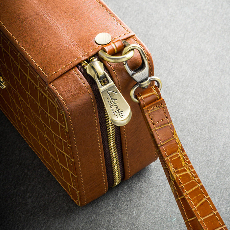 Set Of Four Cedar Travel Portable Cigar Lighters