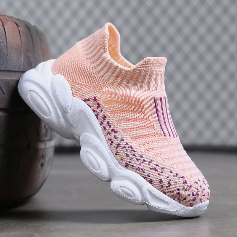 Lightweight And Breathable Socks And Shoes For Girls