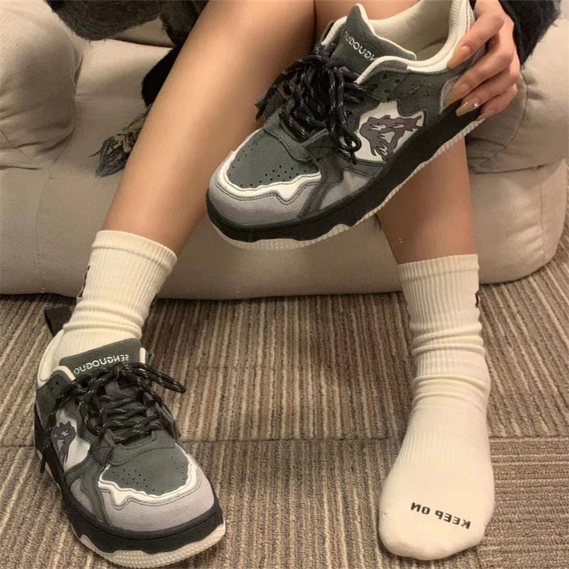 Komfortable Board Shoes Dame Sneakers