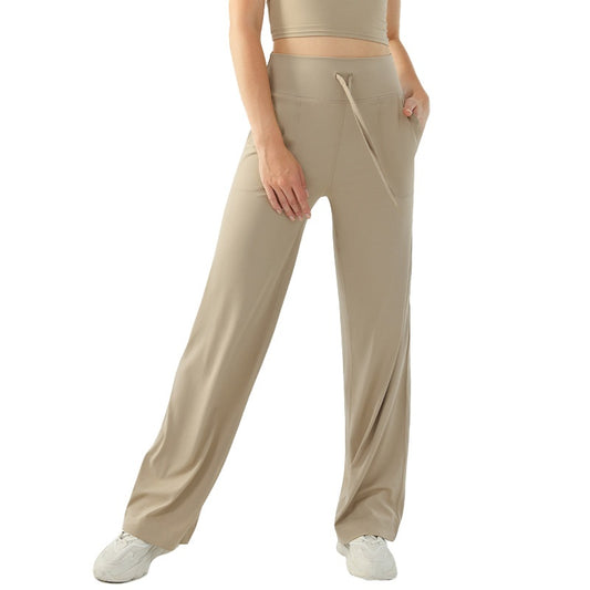 Solid Color Fitness Running Quick-drying Thin Yoga Pants