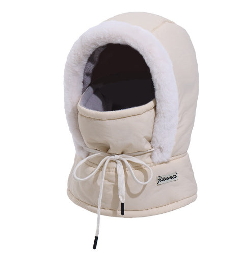 Winter Lei Feng Hat Men's And Women's Big Head Circumference Fleece-lined Warm