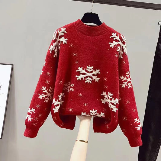 Women's Knitted Pullover Bottoming Shirt