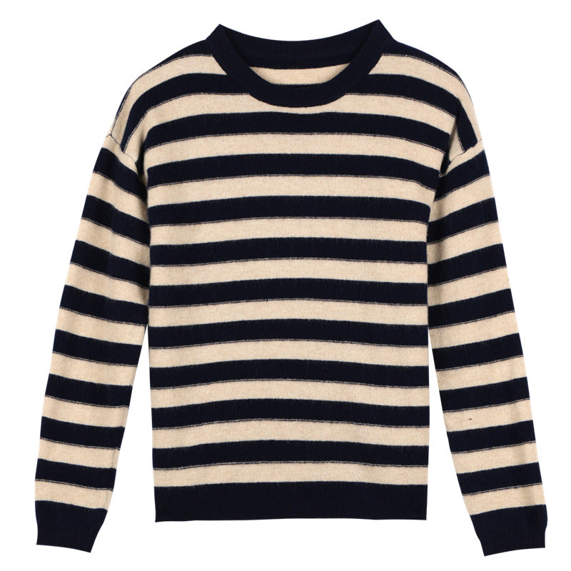 Women's Long Sleeve Loose Western Style Sweater