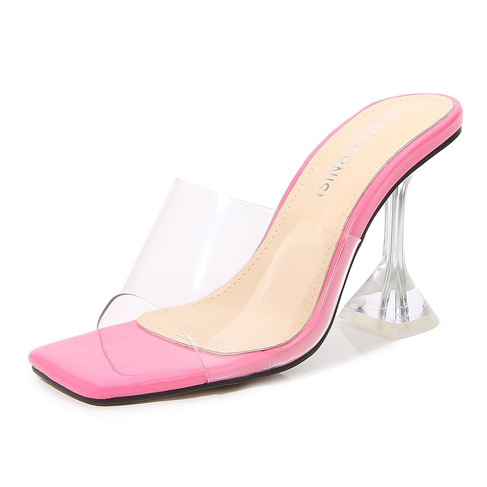 Summer New Fish Mouth Women's Sandals Sexy Wine Glass Heel