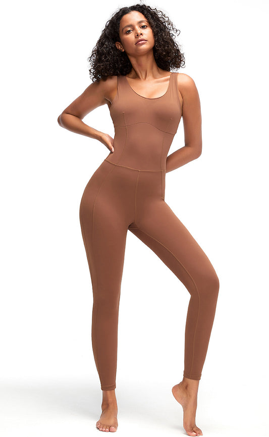 Yoga Clothes Fitness Sports Ballet One-piece Dancing Dress Women