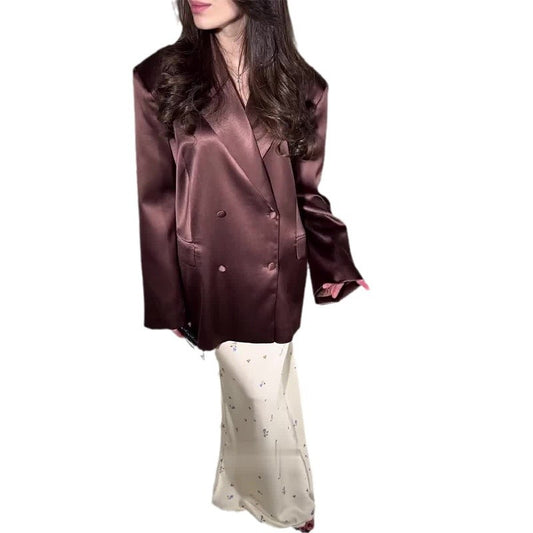 Fashionable And Minimalist Skirt Set For Women