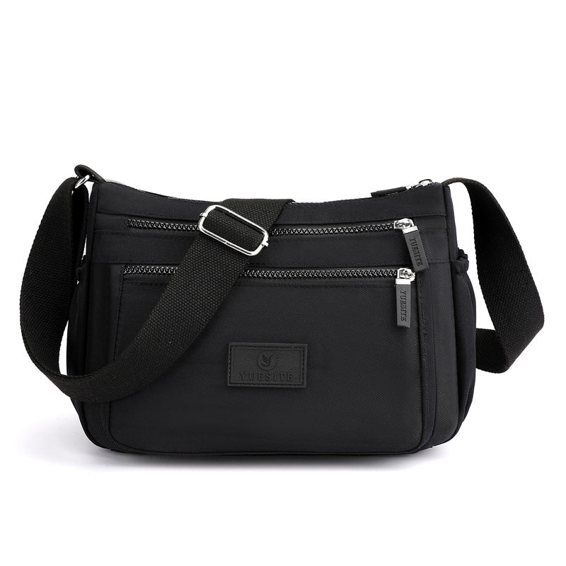 Casual And Lightweight Multi-compartment Waterproof All-match Messenger Bag