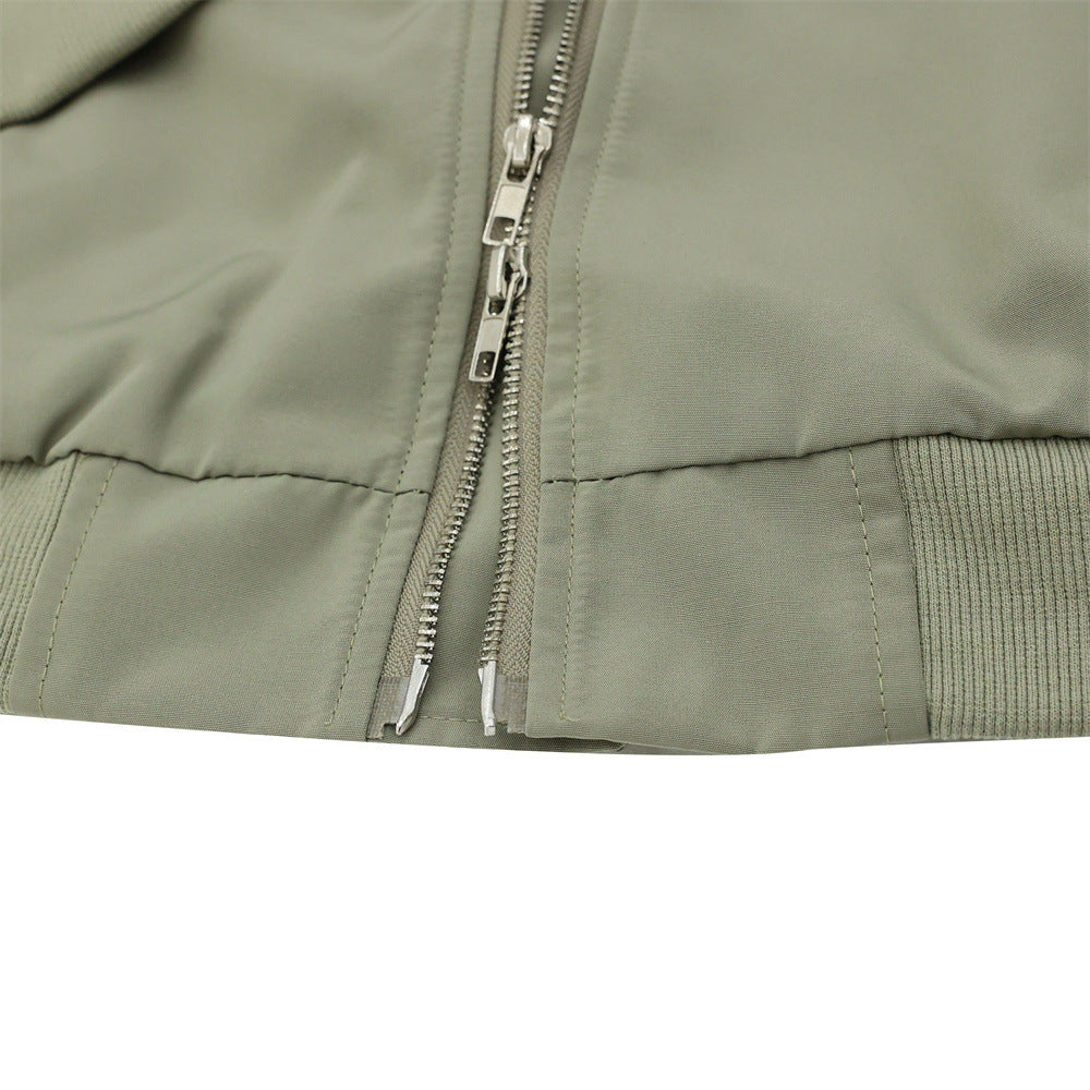 National Fashion Niche Irregular Design Pleated Loose Jacket Coat