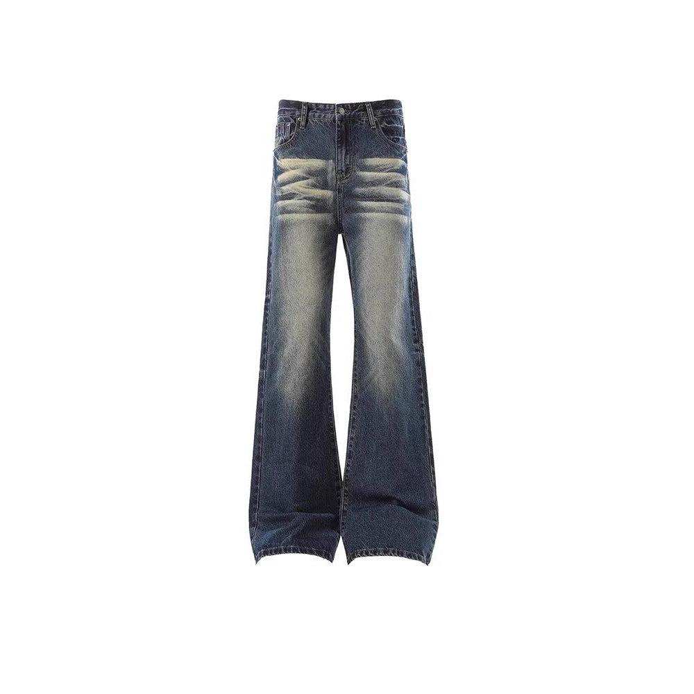 Womens Retro Flared Fashion Casual Jeans