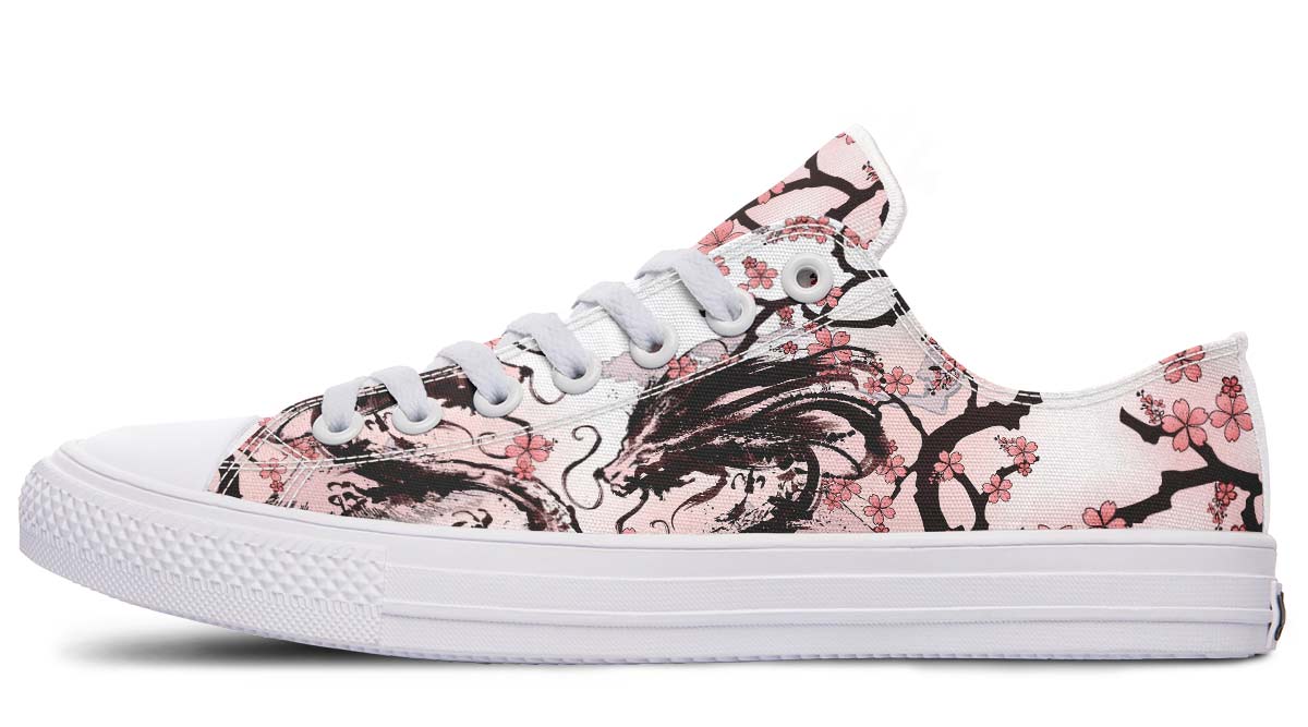 Fashion Print Couple Low-Top Canvas Shoes