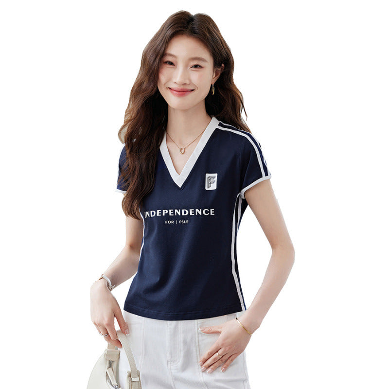 Sports Style Jersey Short Sleeve