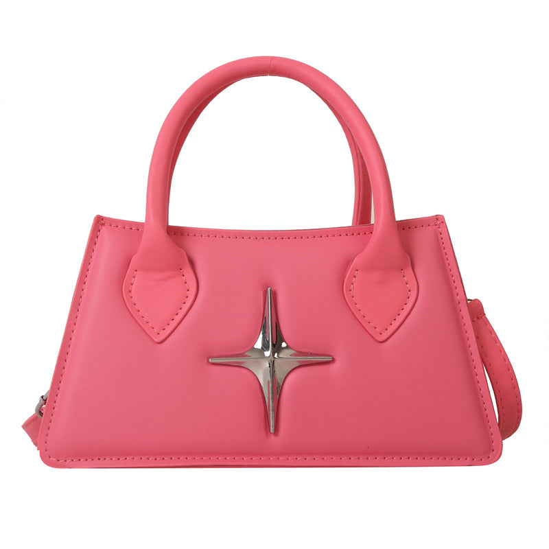 Autumn Simplicity Western Style Shoulder Crossbody Portable Small Square Bag