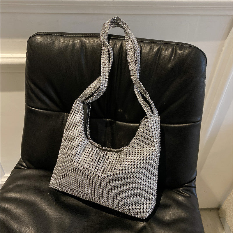 Water Drill One Shoulder Portable Armpit Bag