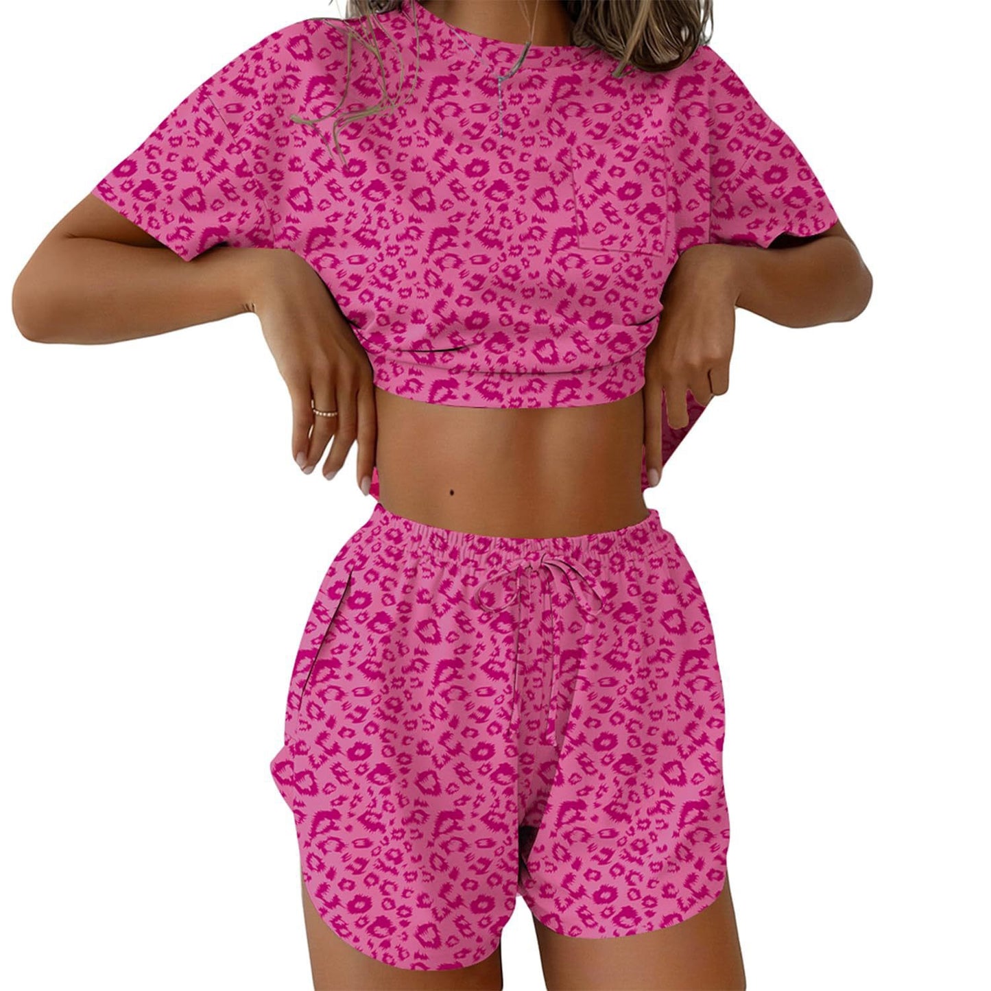 Short Casual And Cool Womens Loungewear Set