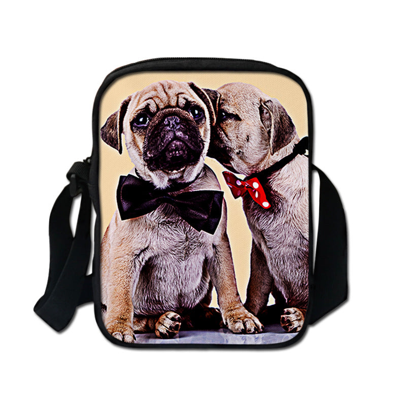 Baggy One Shoulder Schoolbag Messenger Bag