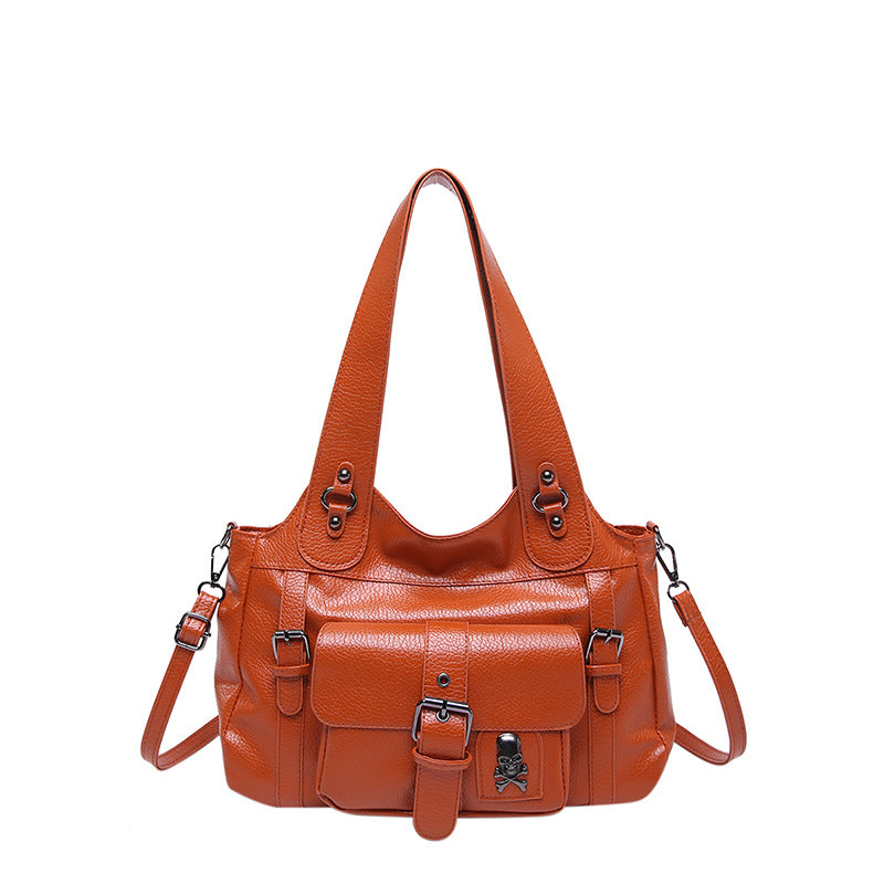 High-grade Sentong Qin Versatile Large Capacity Shoulder Bag