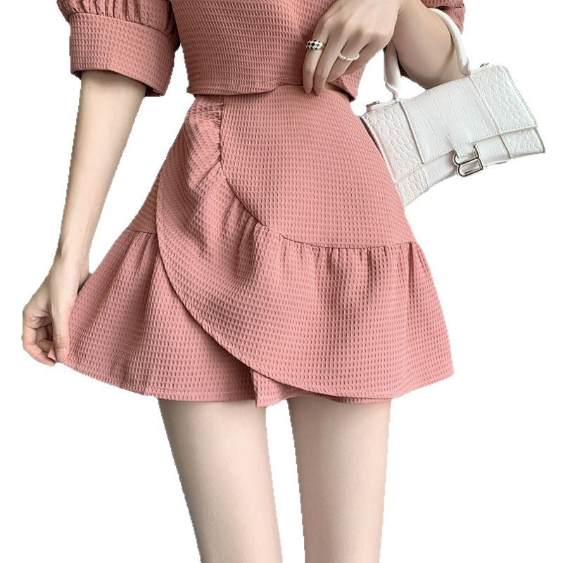 Summer Light Mature-style Sweet Womens Outfit With A Hong Kong Vibe