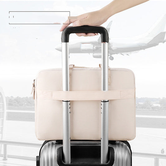 Portable Leather Computer Bag Is Breathable And Waterproof