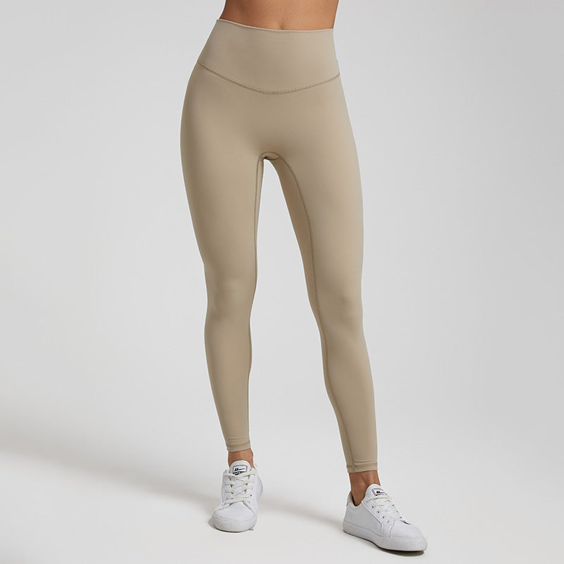 New Yoga  European And American High Waist Hip Lift Running Fitness Pants