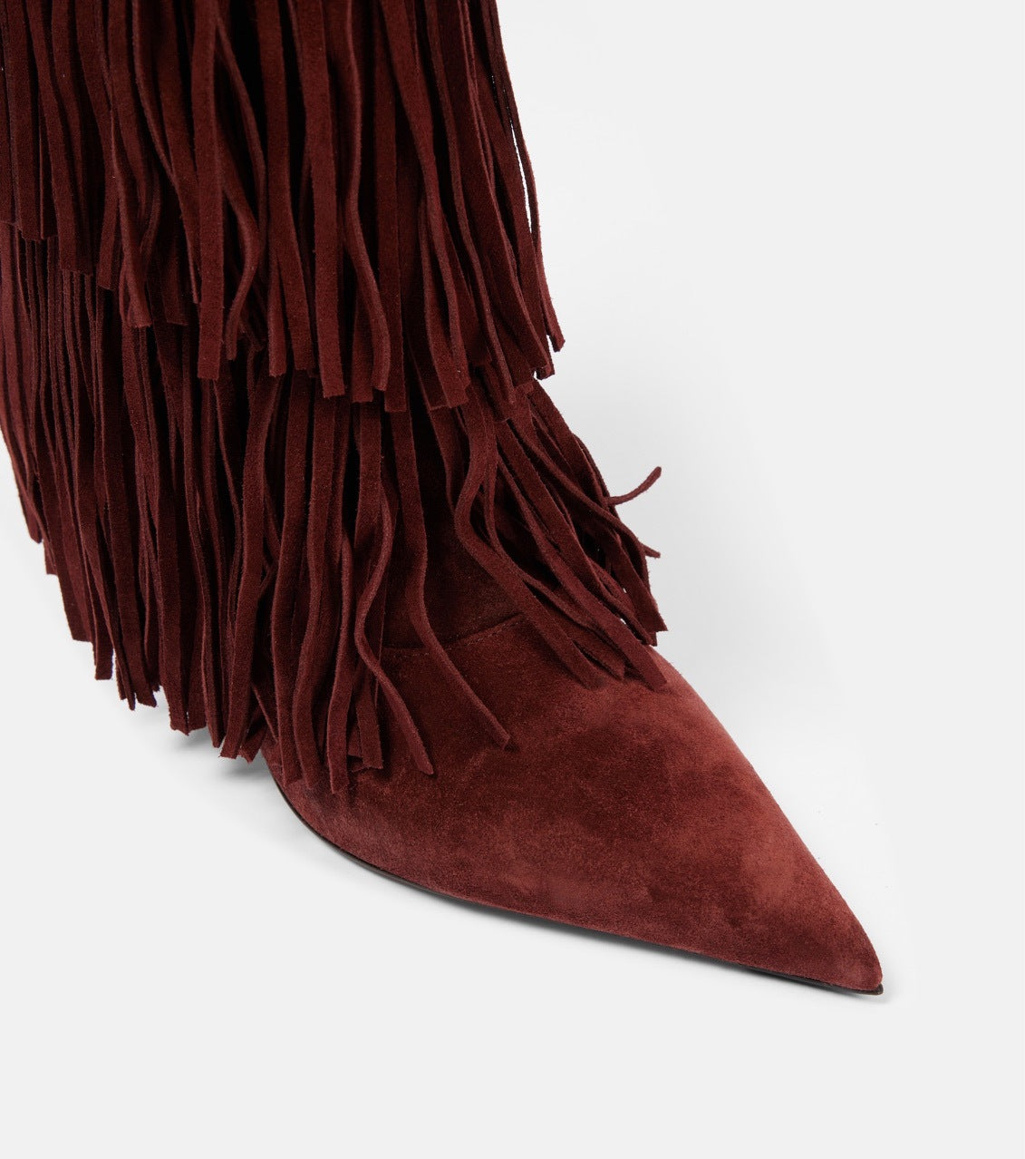 Round Head Waterproof Street Fashion Tassel Boots