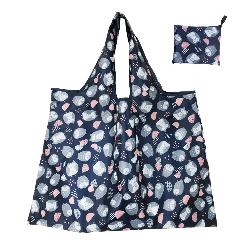 Foldable Gift Bag Portable Supermarket Shopping