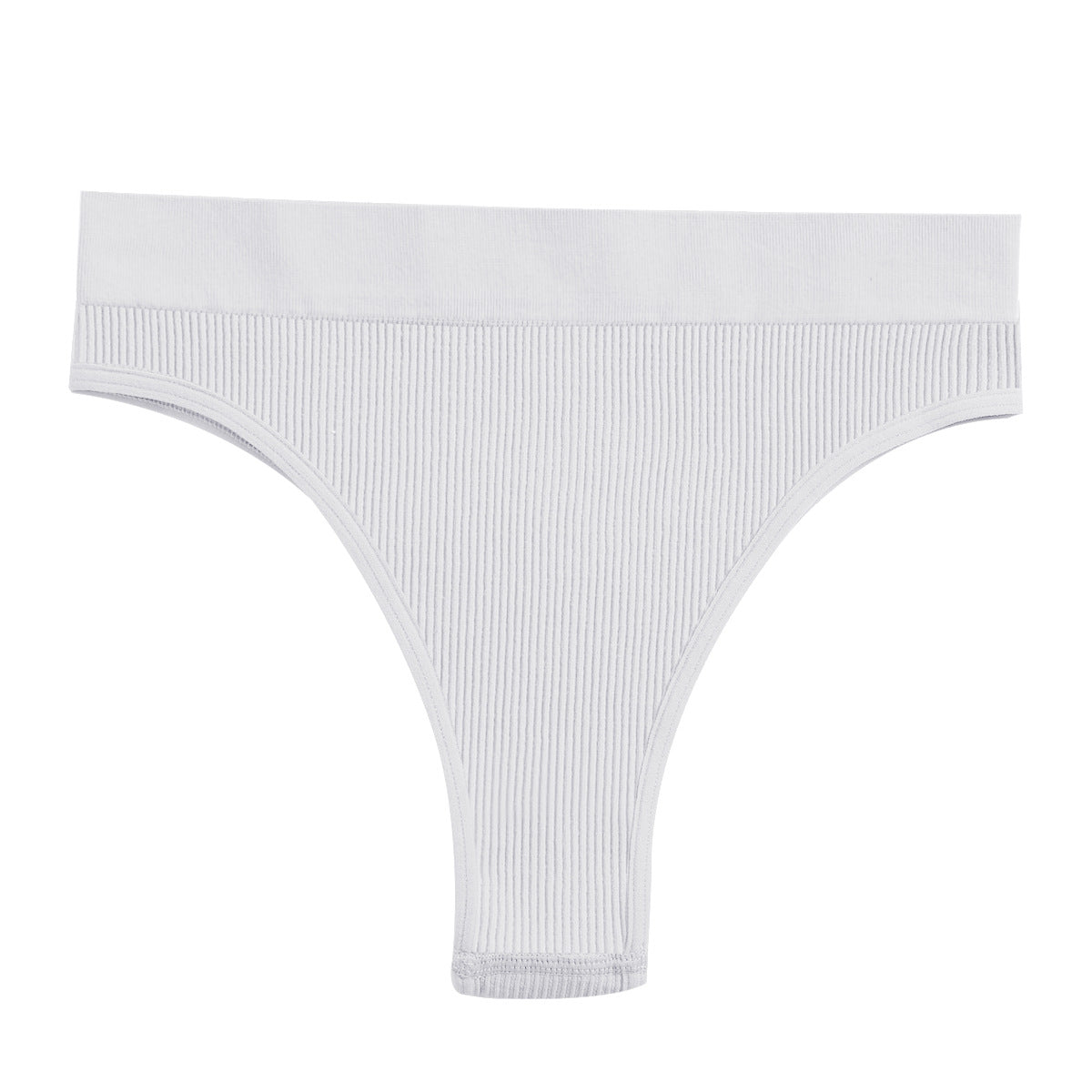Threaded Cotton Solid Color Seamless BriefsXL