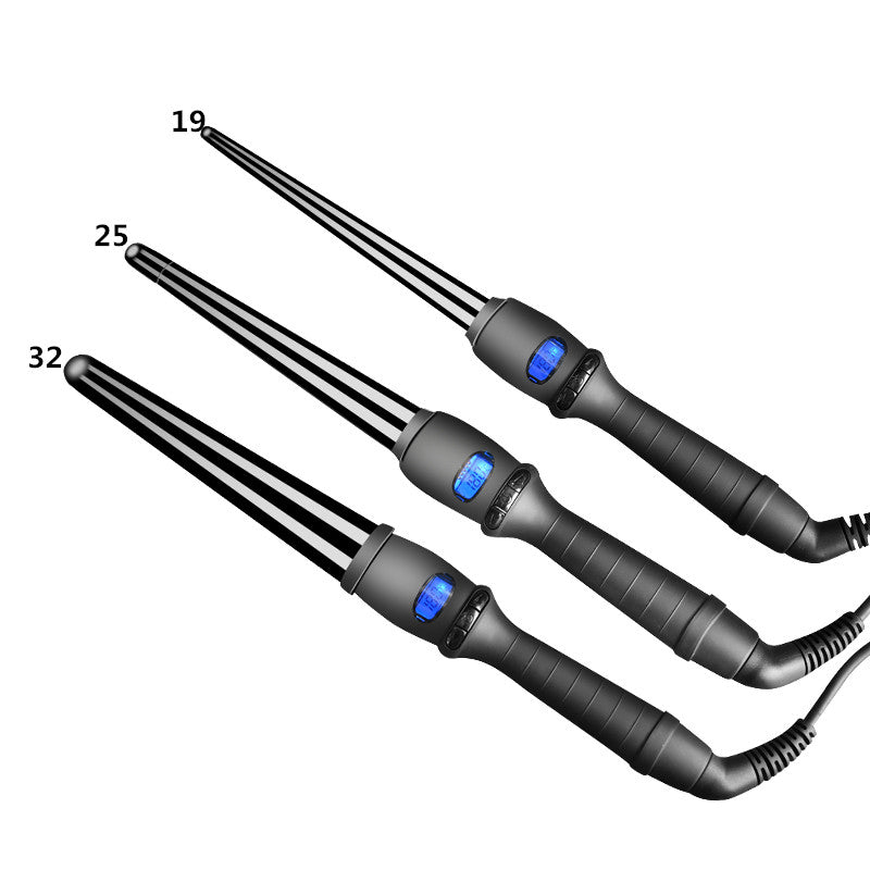 Liquid Crystal Single Cone Curling Iron