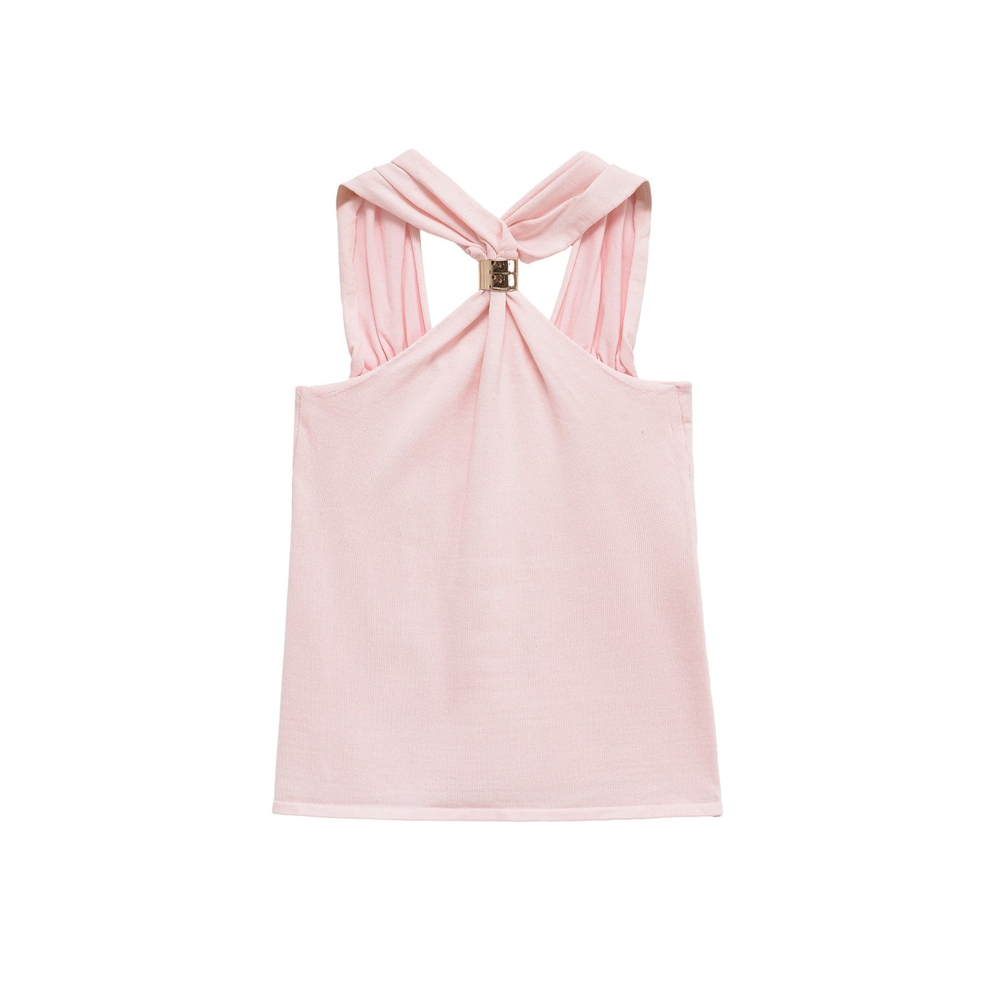 European And American Style Stylish Simple And Versatile Halter Slim Vest
