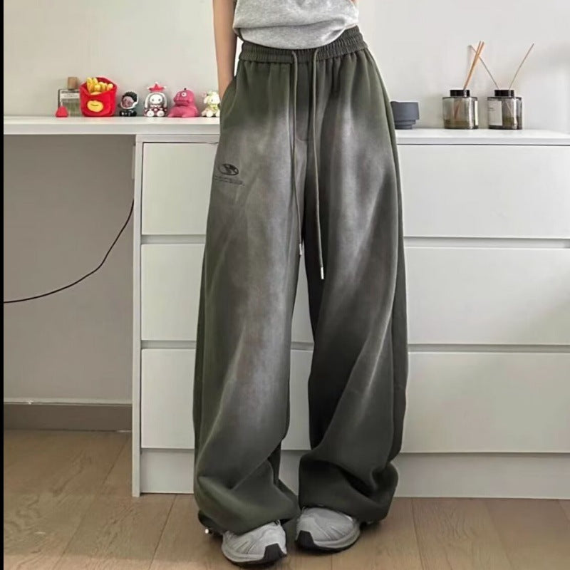Women's Autumn And Winter American High Street Sports Pants
